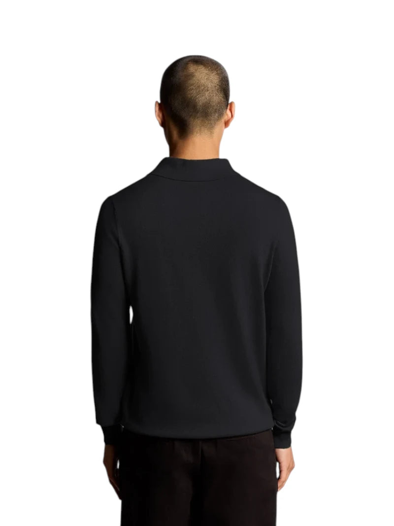 Polo Lyle & Scott Manica Lunga Maglia Merino | Wellington Jeans