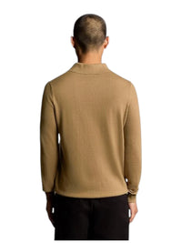 Polo Lyle & Scott Manica Lunga Maglia Merino | Wellington Jeans