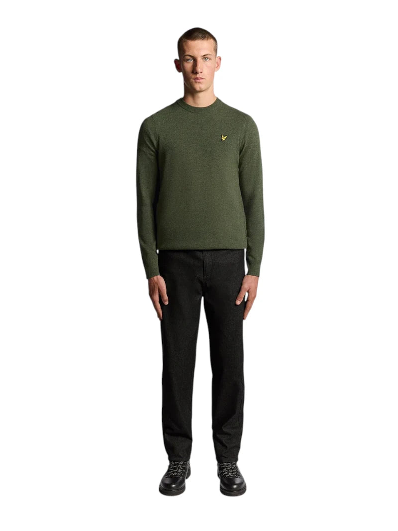 Maglione Lyle & Scott Girocollo Lana d'Agnello | Wellington Jeans