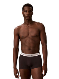 Boxer Uomo Calvin Klein Icon Cotton Stretch 3-Pack Metallo