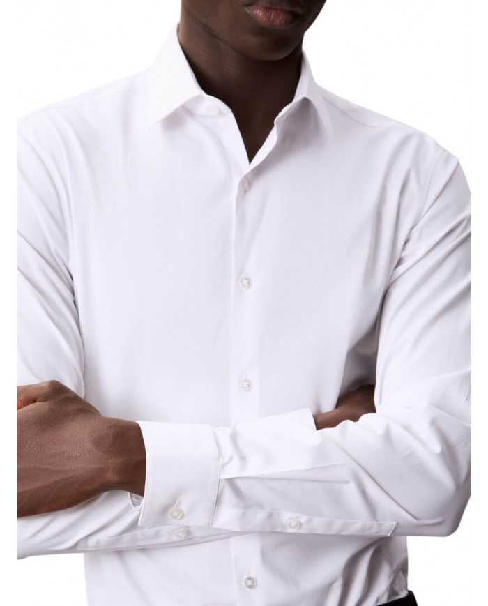 Camicia Calvin Klein Slim Fit Popeline Elasticizzato | Wellington Jeans