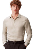Camicia Uomo Calvin Klein Slim Lino e Lyocell | Wellington Jeans