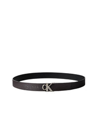 Cintura Uomo Calvin Klein Pelle Double Face Monogramma