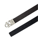 Cintura Uomo Calvin Klein Pelle Double Face Monogramma