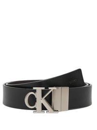 Cintura Calvin Klein Buckle Tumbled Reversibile | Wellington Jeans