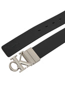 Cintura Calvin Klein Buckle Tumbled Reversibile | Wellington Jeans