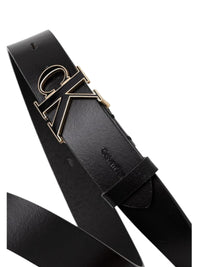 Cintura Calvin Klein Donna Round CK Buckle Pelle | Wellington Jeans