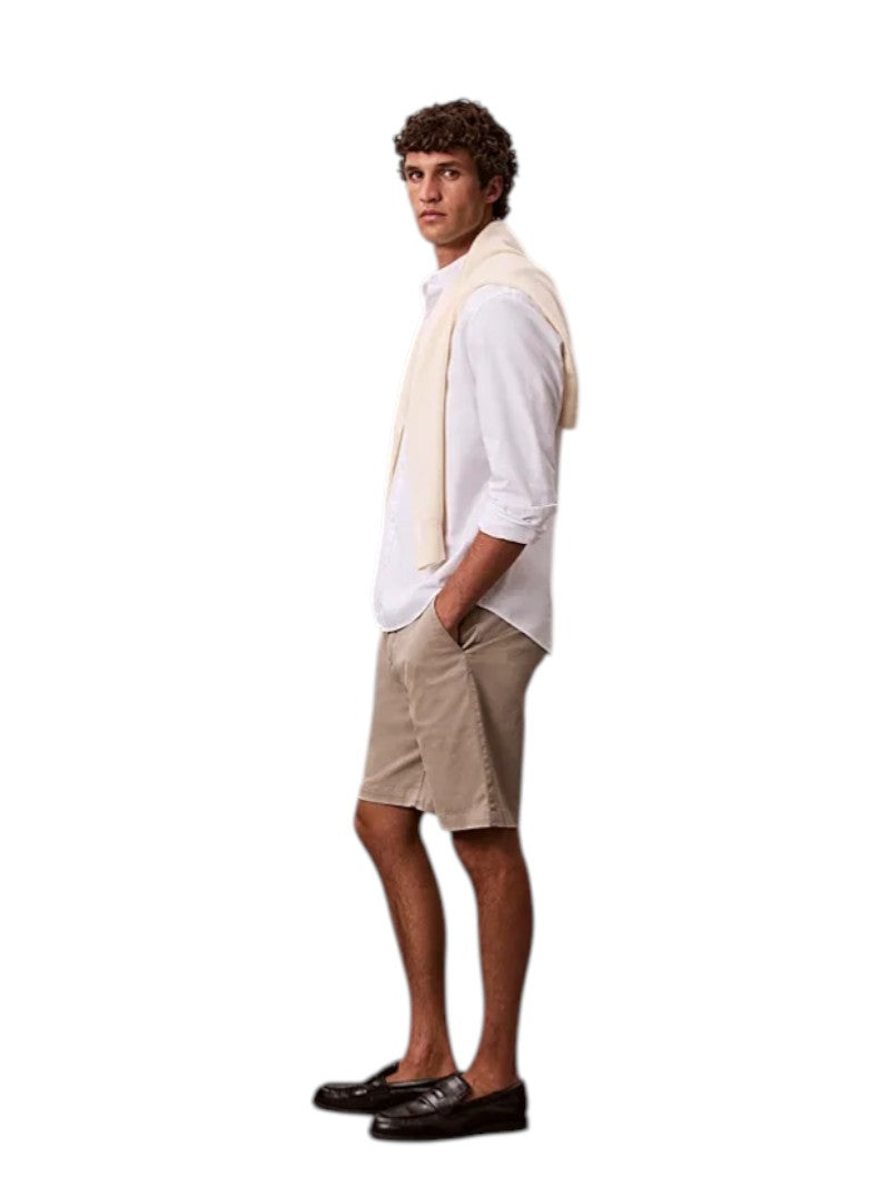 Bermuda Calvin Klein Uomo Chino in Twill Stretch | Wellington Jeans