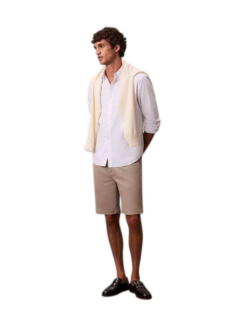 Bermuda Calvin Klein Uomo Chino in Twill Stretch | Wellington Jeans
