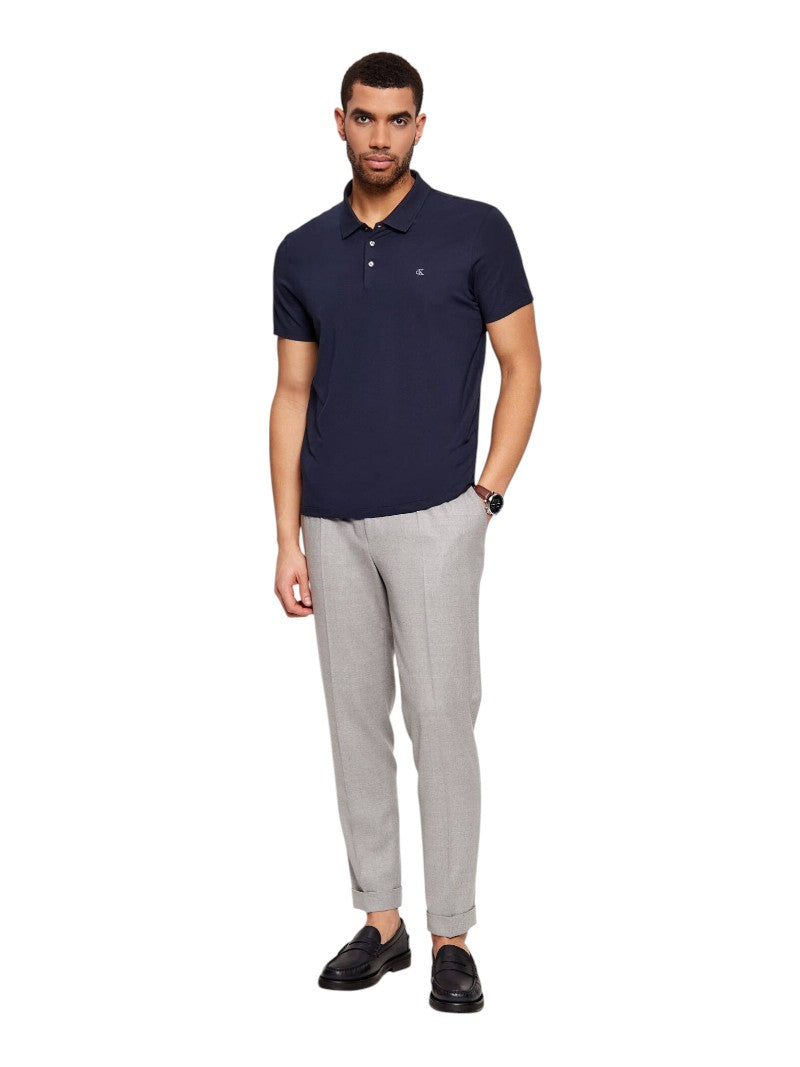 Polo Uomo Calvin Klein Slim Stretch in Cotone | Wellington Jeans