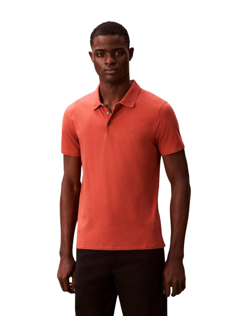 Polo Uomo Calvin Klein Slim Stretch in Cotone | Wellington Jeans