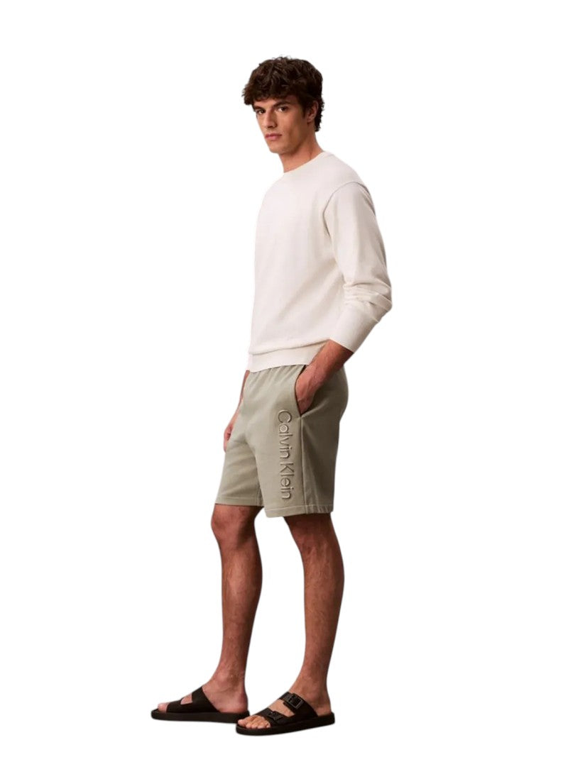 Bermuda Calvin Klein Graphic Logo Terry in Spugna | Wellington Jeans
