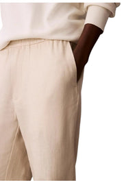 Pantaloni Calvin Klein Uomo Lino e Cotone con Laccetto | Wellington