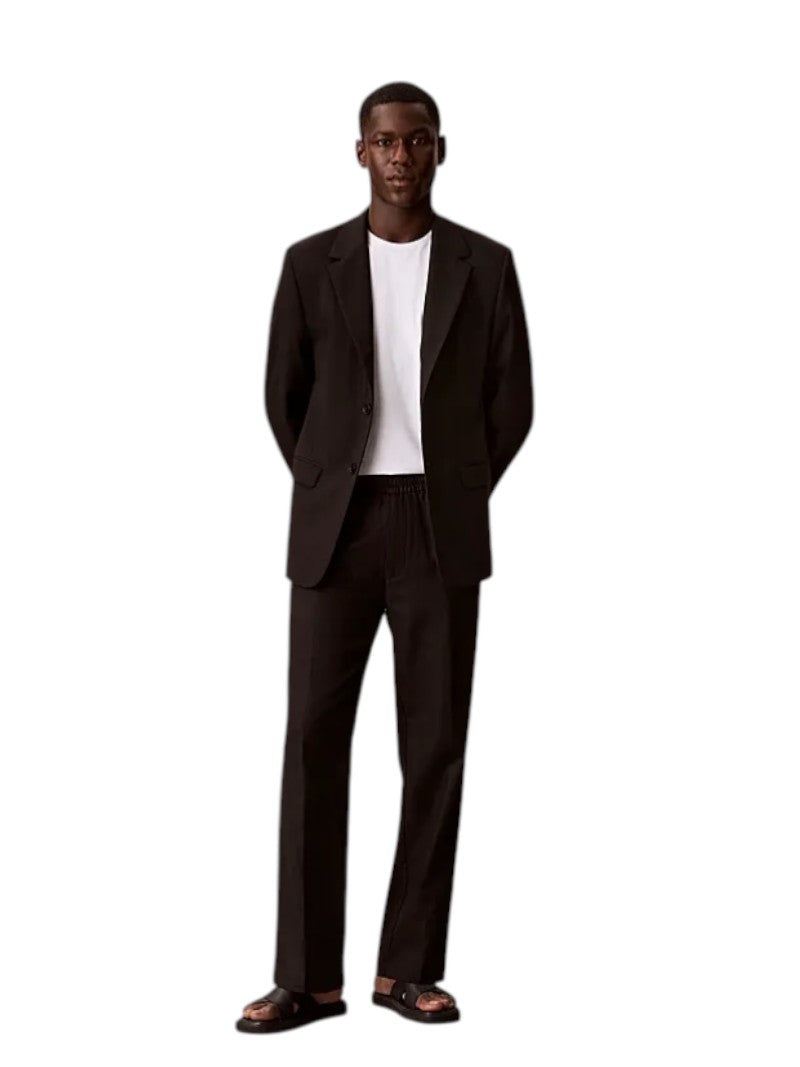 Pantaloni Calvin Klein Uomo Lino e Cotone con Laccetto | Wellington