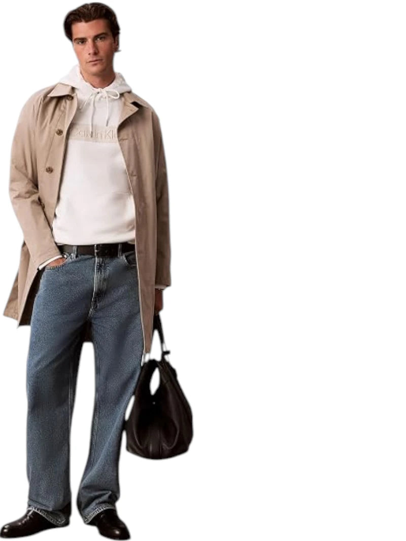 Felpa Uomo Calvin Klein Graphic Hoodie con Cappuccio