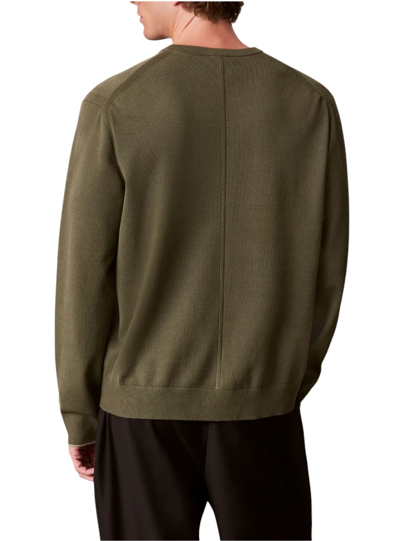 Maglia Uomo Calvin Klein Tech Tipping in Misto Viscosa