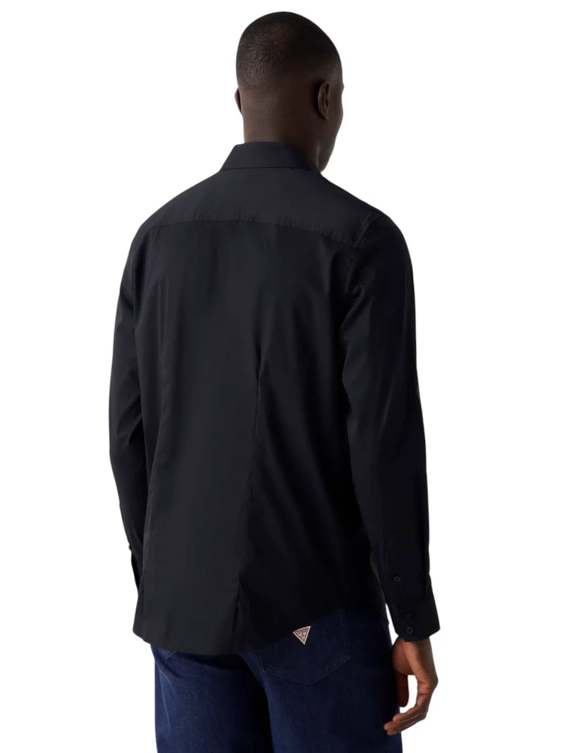 Camicia Guess Uomo Slim Fit Popeline Stretch | Wellington Jeans