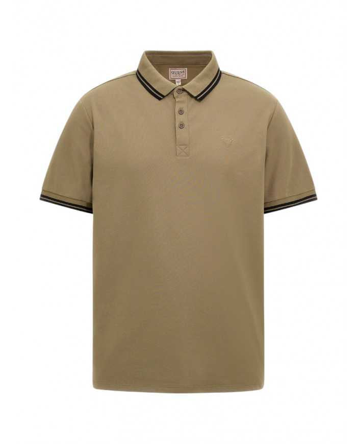 Polo Guess Sport Piquet Triangle Slim Fit | Wellington Jeans
