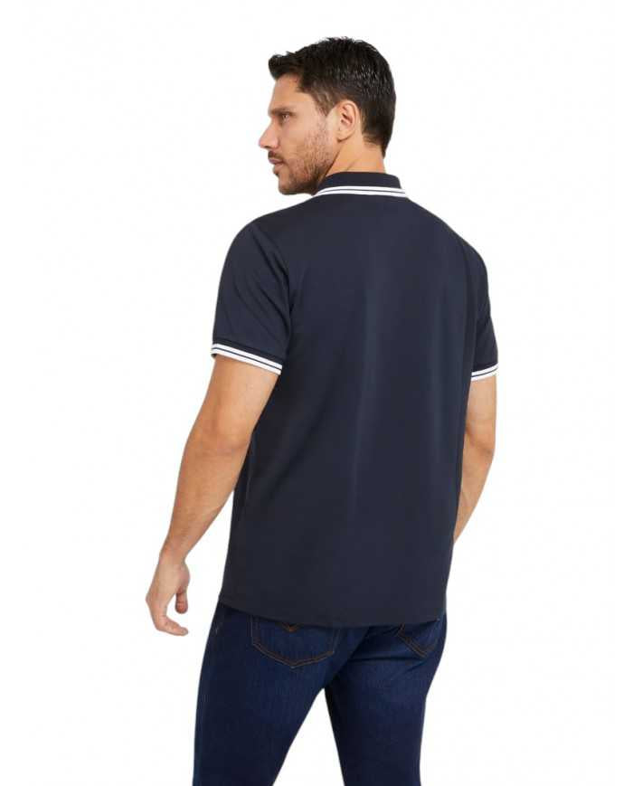 Polo Guess Sport Piquet Triangle Slim Fit | Wellington Jeans