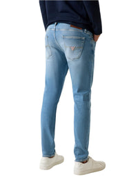 Jeans Guess Chris Skinny Slim Fit Azzurro | Wellington