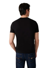 T-shirt Slim Guess Scollo a V Cotone Stretch | Wellington