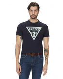 T-shirt Guess Logo Triangolo Slim Fit 100% Cotone | Wellington Jeans