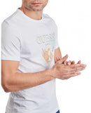 T-shirt Guess Uomo Triangle Logo Slim Fit Stretch | Wellington Jeans