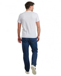 T-shirt Guess Uomo Triangle Logo Slim Fit Stretch | Wellington Jeans