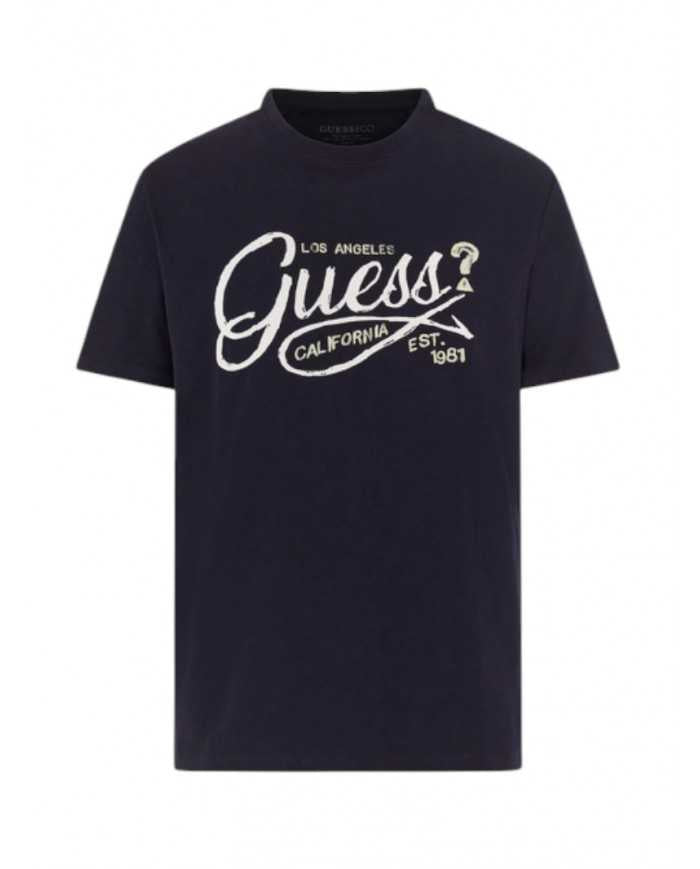 T-shirt Guess Logo Slim Fit Jersey Stretch | Wellington Jeans