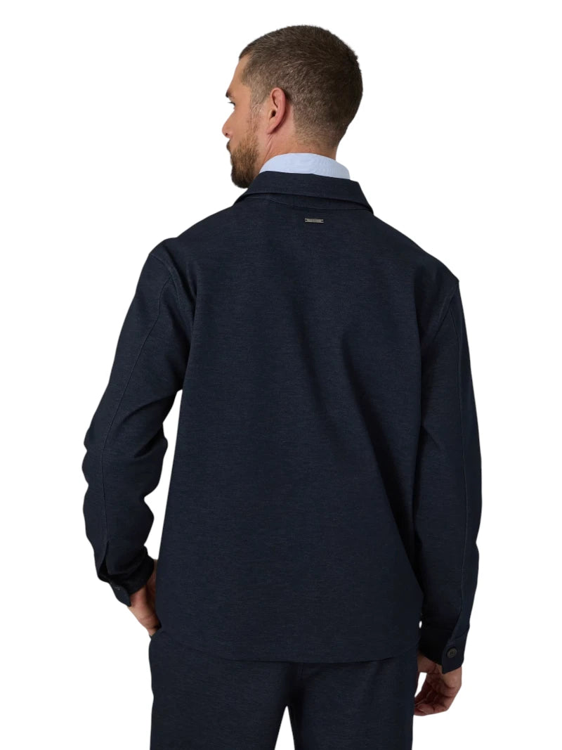 Giacca Camicia Uomo Guess Driftedr Bonded in Misto Viscosa