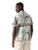 Camicia Uomo Guess Tropical Print Viscosa | Wellington Jeans