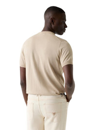 T-shirt Uomo Guess Lewis Logo Lavorato a Maglia | Wellington Jeans