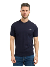 T-shirt Uomo Guess Lewis Logo Lavorato a Maglia | Wellington Jeans