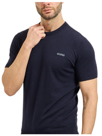 T-shirt Uomo Guess Lewis Logo Lavorato a Maglia | Wellington Jeans
