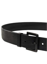 Cintura Uomo Guess in Pelle di Mucca Nera | Wellington