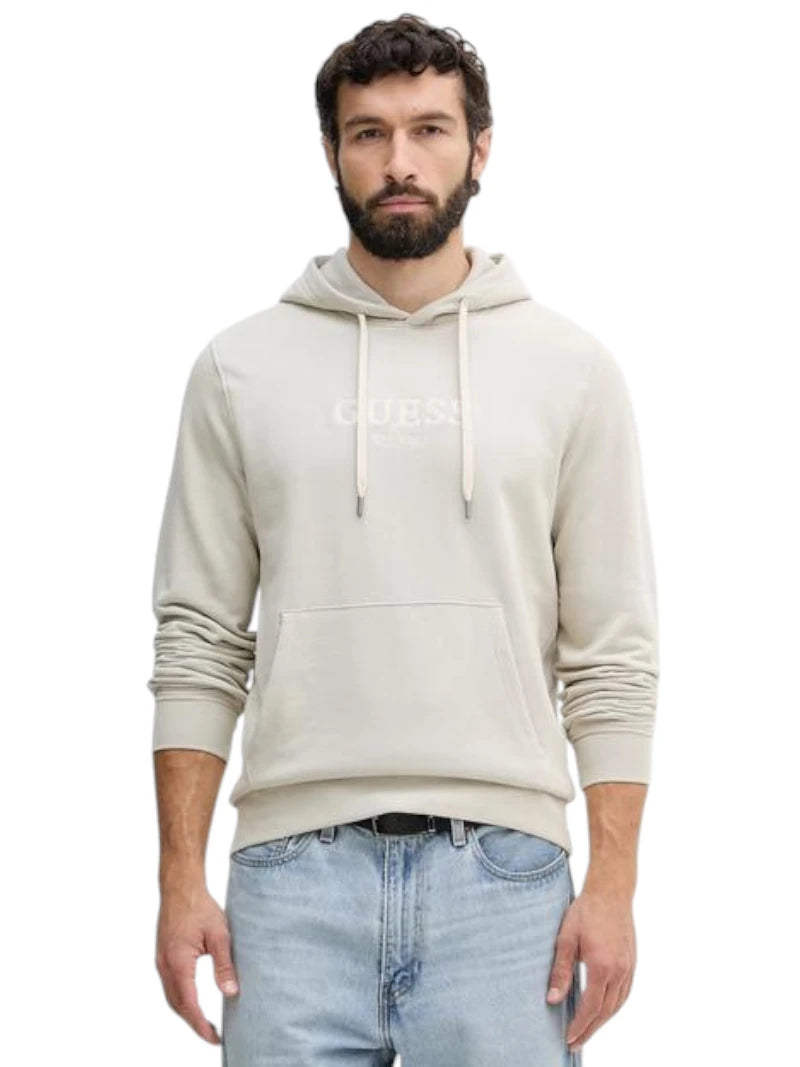 Guess Felpa con Cappuccio Basic Box Uomo | Wellington Jeans