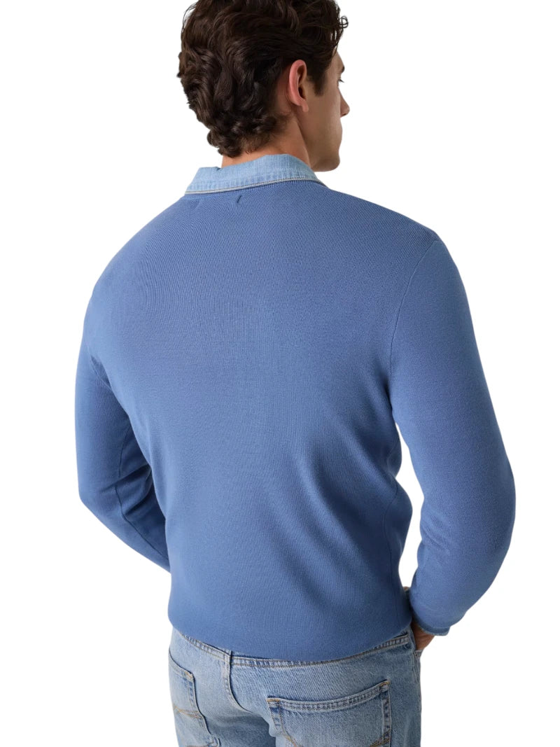 Guess Maglione Logo Ricamato Mason Uomo | Wellington Jeans