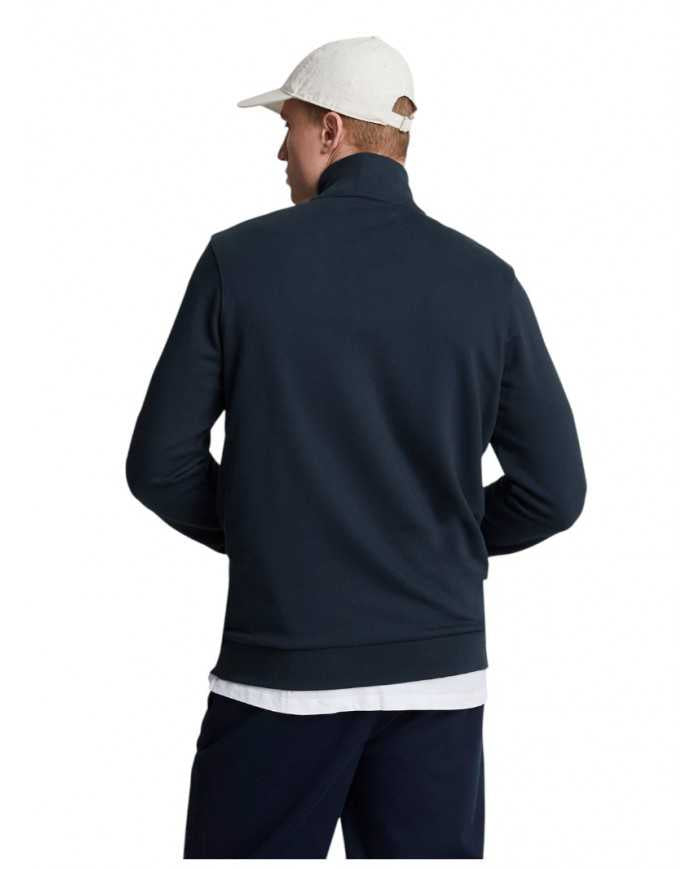 Lyle & Scott Felpa Uomo Quarter Zip Cotone | Wellington Jeans