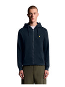 Felpa Uomo Lyle & Scott Cappuccio e Zip Loopback | Wellington
