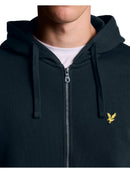 Felpa Uomo Lyle & Scott Cappuccio e Zip Loopback | Wellington