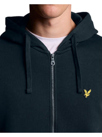 Felpa Uomo Lyle & Scott Cappuccio e Zip Loopback | Wellington