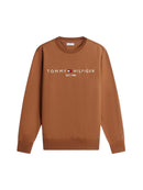 Felpa Uomo Tommy Hilfiger Girocollo con Logo