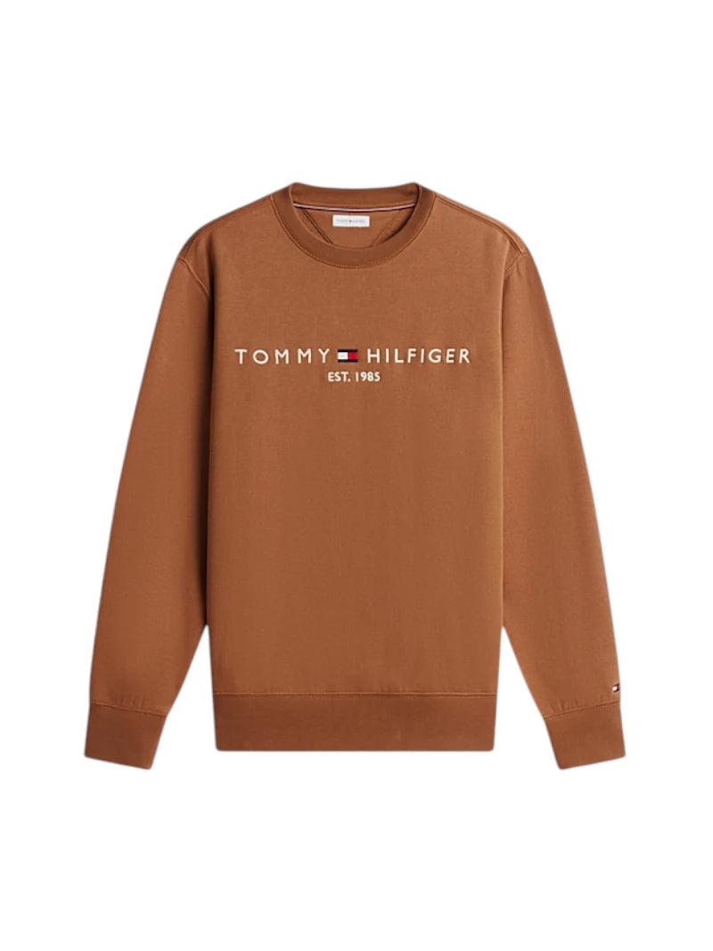 Felpa Uomo Tommy Hilfiger Girocollo con Logo