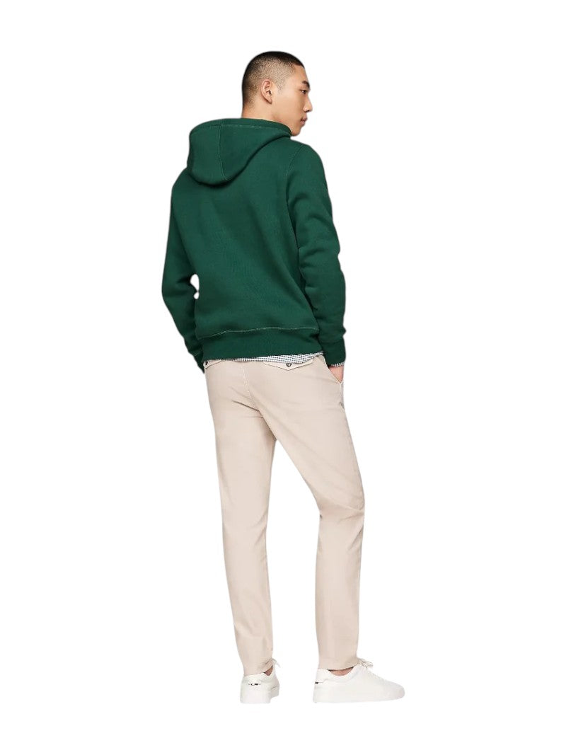 Felpa Tommy Hilfiger con Cappuccio e Logo Ricamato | Wellington Jeans