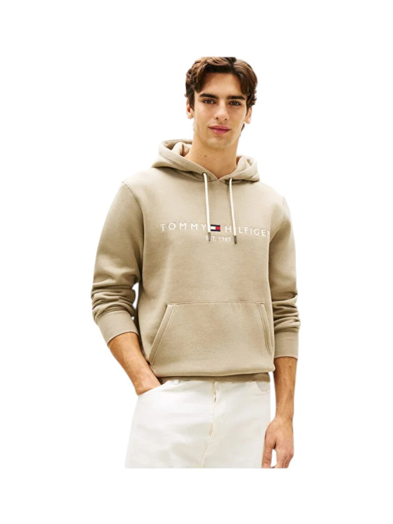 Felpa Tommy Hilfiger con Cappuccio e Logo Ricamato | Wellington Jeans
