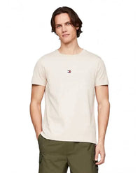 T-shirt Slim Fit Tommy Hilfiger Logo Ricamato | Wellington