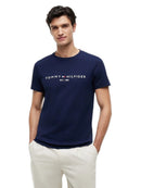 T-shirt Slim Fit Tommy Hilfiger Logo Ricamato | Wellington