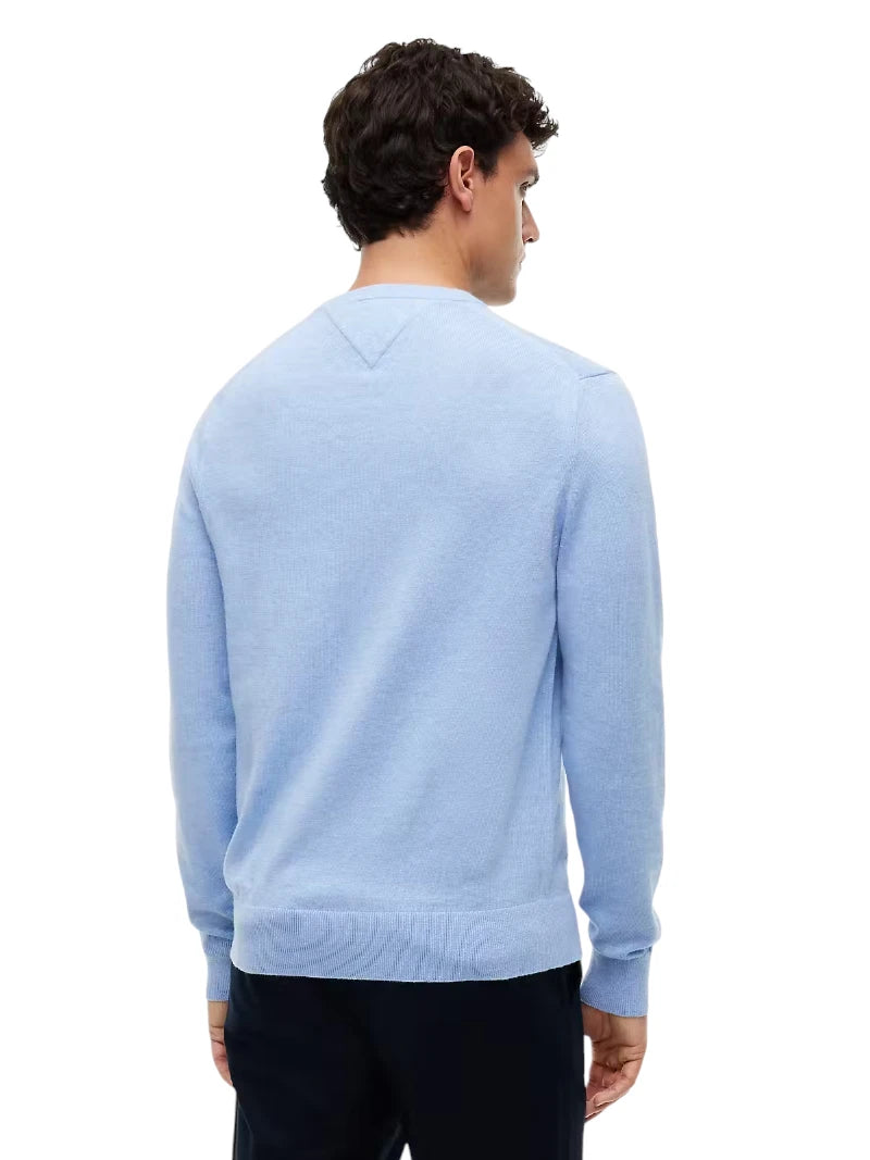 Pullover Uomo Tommy Hilfiger in Cotone e Cashmere