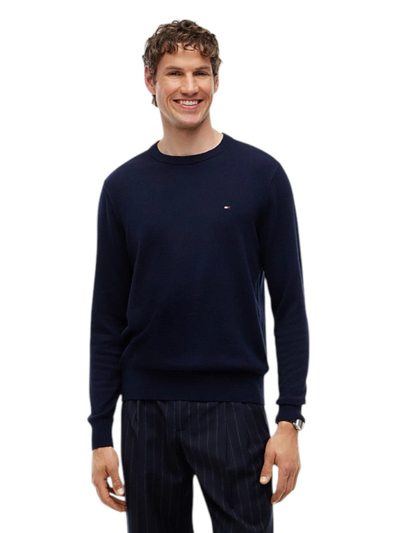 Pullover Uomo Tommy Hilfiger in Cotone e Cashmere