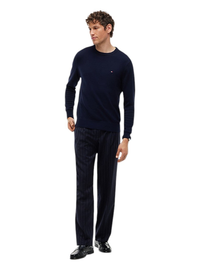 Pullover Uomo Tommy Hilfiger in Cotone e Cashmere